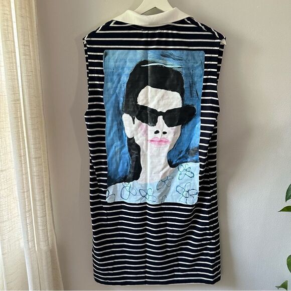 Zara X Natacha Paschal Striped Dress - Picture 6 of 9